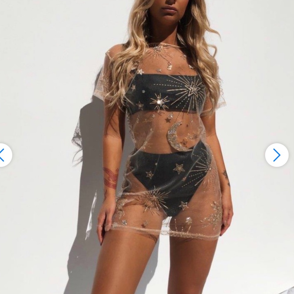 Mesh Festival Dress